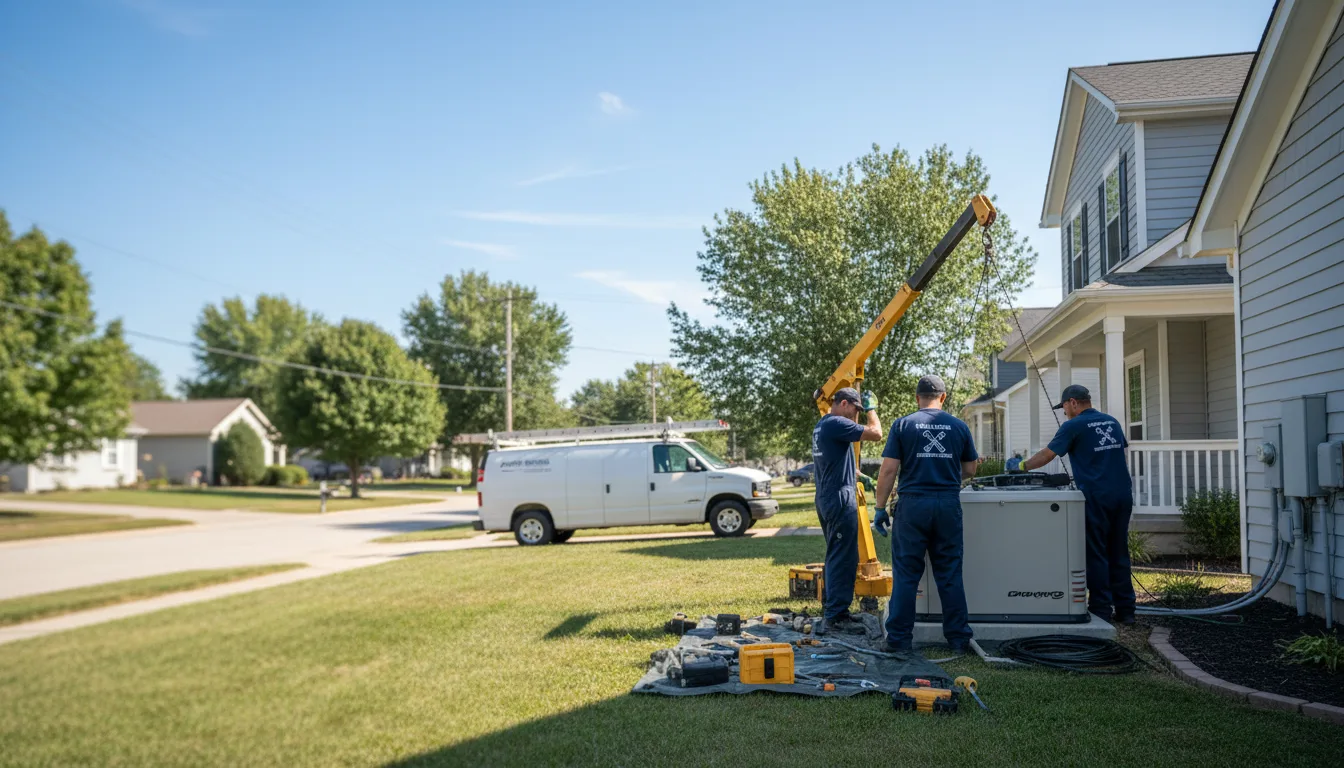 Generator Installation in East Waterford, PA near me